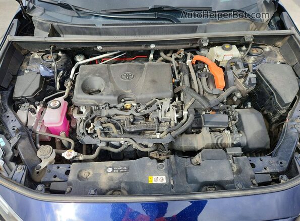 2T3EWRFV8LW074245 2020 TOYOTA RAV4 Синий Вид подкапотного пространства