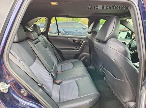 2T3EWRFV8LW074245 2020 TOYOTA RAV4 Синий Вид задней части салона