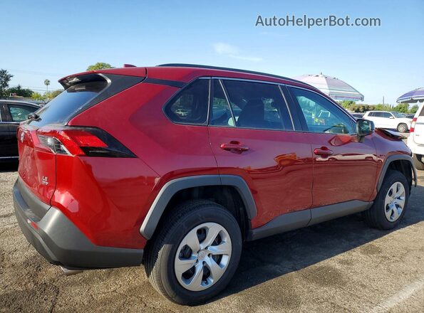 2T3F1RFV1KC005254 2019 TOYOTA RAV4 Red Հետևի աջ