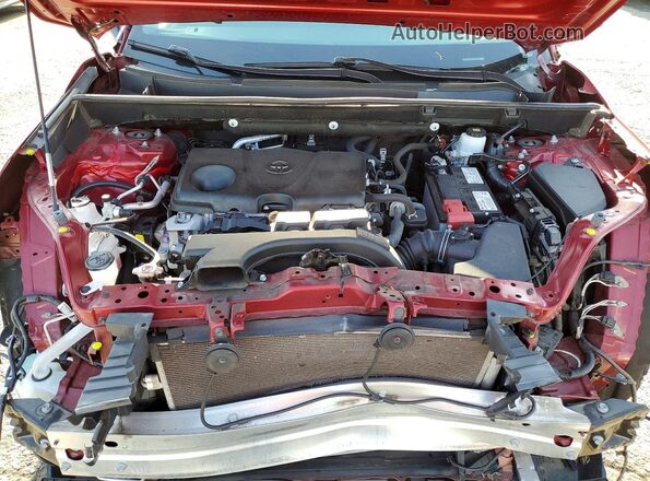 2T3F1RFV1KC005254 2019 TOYOTA RAV4 Red Շարժիչի բաժամունքի տեսք