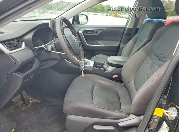 2T3F1RFV1MC222046 2021 TOYOTA RAV4 Black Front interior view