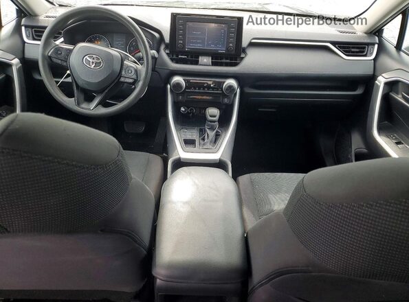 2T3F1RFV1MC222046 2021 TOYOTA RAV4 Black Dashboard view