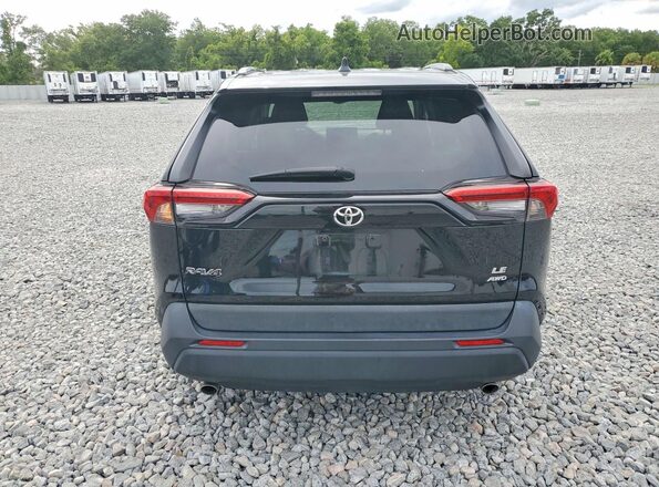 2T3F1RFV1MC222046 2021 TOYOTA RAV4 Black Rear view