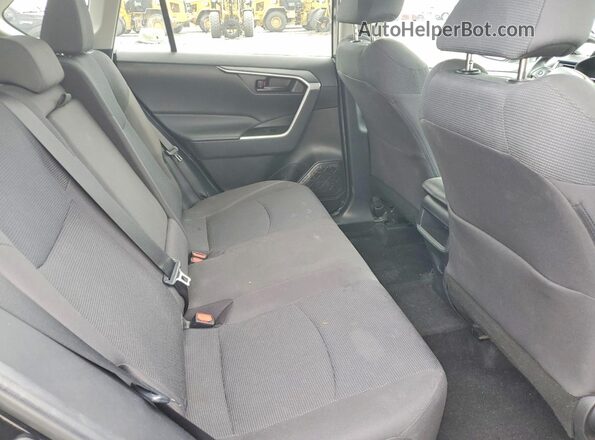 2T3F1RFV1MC222046 2021 TOYOTA RAV4 Black Rear seats view
