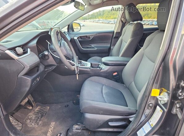2T3F1RFV3LC076196 2020 TOYOTA RAV4 Gray Widok wnętrza z przodu