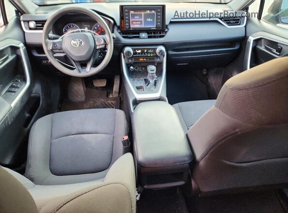 2T3F1RFV3LC076196 2020 TOYOTA RAV4 Gray Widok deski rozdzielczej