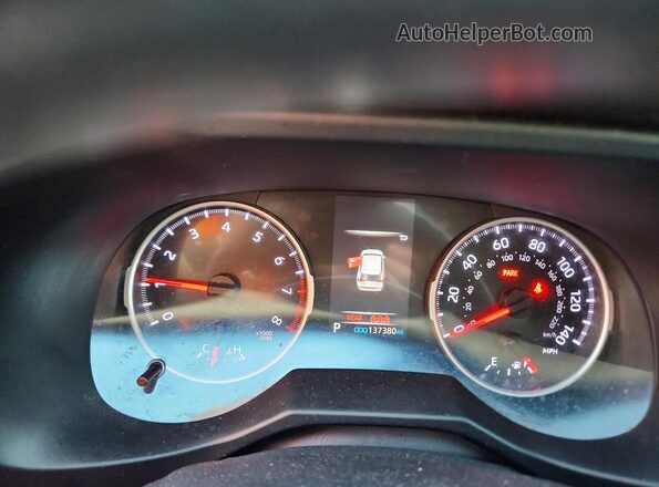 2T3F1RFV3LC076196 2020 TOYOTA RAV4 Gray Widok zestawu wskaźników