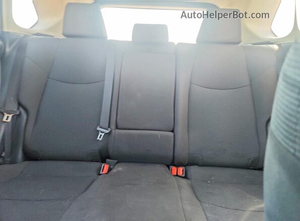 2T3F1RFV4SW598249 2025 TOYOTA RAV4 Gray Вид задніх сидінь