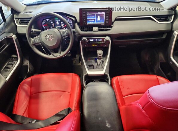 2T3F1RFV5LW132315 2020 TOYOTA RAV4 Black წინა პანელის ხედი