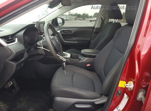 2T3F1RFV5MW208505 2021 TOYOTA RAV4 Burgundy Front interior view