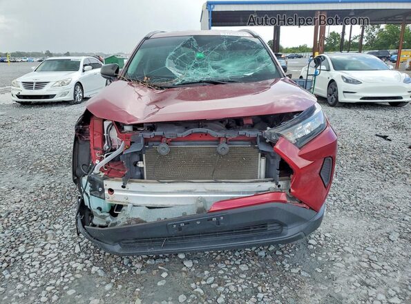 2T3F1RFV5MW208505 2021 TOYOTA RAV4 Burgundy Front view