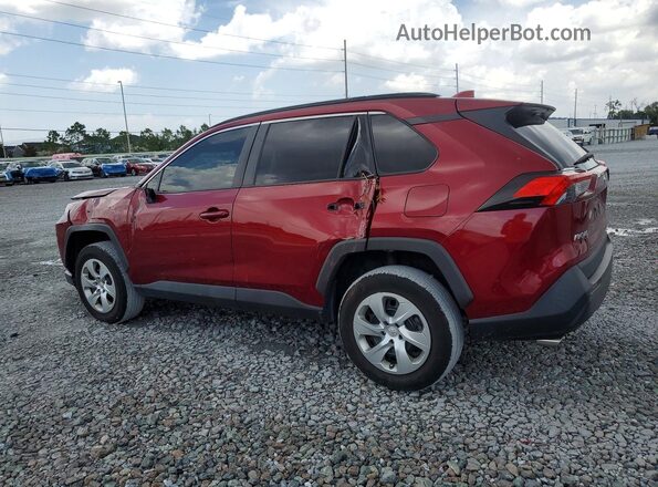 2T3F1RFV5MW208505 2021 TOYOTA RAV4 Burgundy Rear left