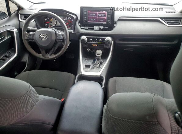 2T3F1RFV5MW208505 2021 TOYOTA RAV4 Burgundy Dashboard view