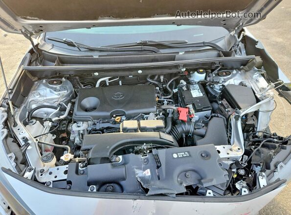 2T3F1RFV6LC099889 2020 TOYOTA RAV4 Серебряный Вид подкапотного пространства