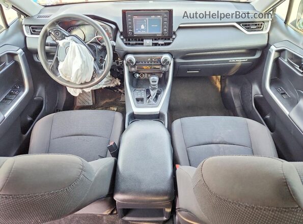 2T3F1RFV6LC099889 2020 TOYOTA RAV4 Серебряный Вид панели приборов
