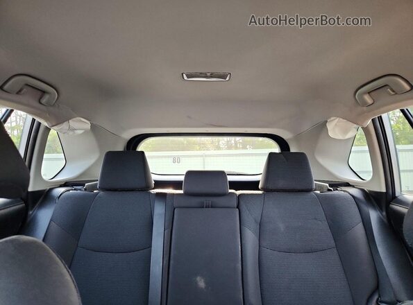 2T3F1RFV6LC099889 2020 TOYOTA RAV4 Серебряный Вид задних сидений