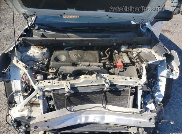 2T3F1RFV6LW095999 2020 TOYOTA RAV4 White ძრავის განყოფილების ხედი