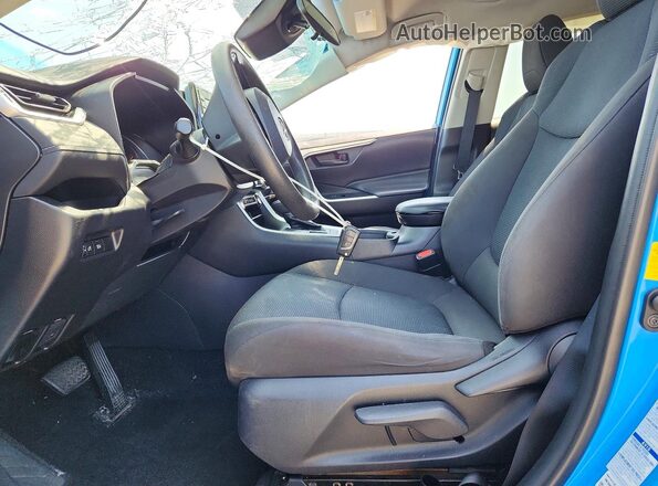 2T3F1RFV7MW170176 2021 TOYOTA RAV4 Синий Вид салона спереди