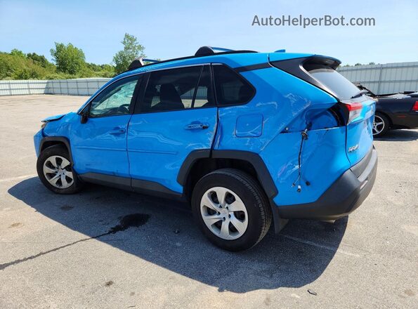 2T3F1RFV7MW170176 2021 TOYOTA RAV4 Синий Задняя левая четверть