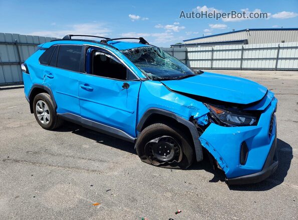 2T3F1RFV7MW170176 2021 TOYOTA RAV4 Синий Передняя правая четверть