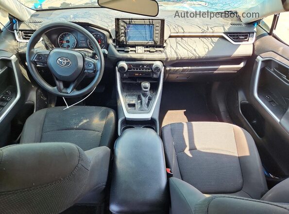 2T3F1RFV7MW170176 2021 TOYOTA RAV4 Синий Вид панели приборов