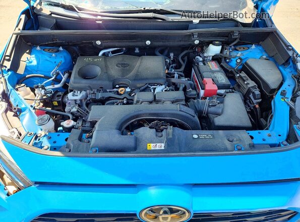 2T3F1RFV7MW170176 2021 TOYOTA RAV4 Синий Вид подкапотного пространства
