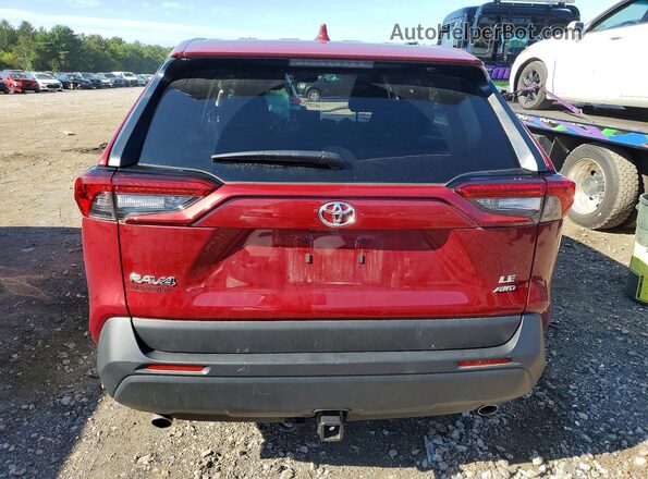 2T3F1RFV9RW491997 2024 TOYOTA RAV4 Red Հետևի տեսք