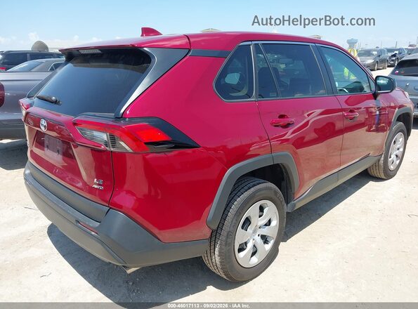 2T3F1RFV9SW506181 2025 TOYOTA RAV4 Maroon Հետևի աջ
