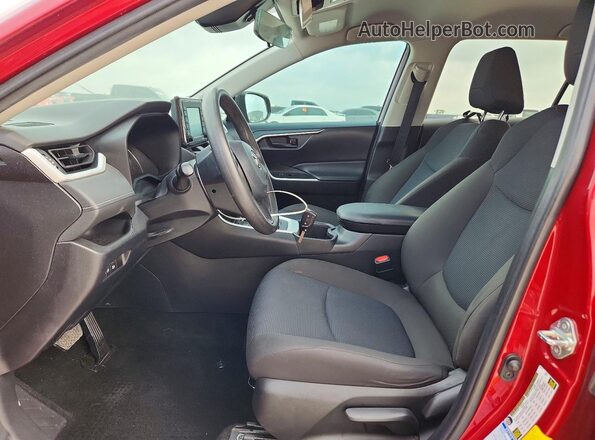 2T3F1RFVXNW274419 2022 TOYOTA RAV4 Red წინა სალონის ხედი