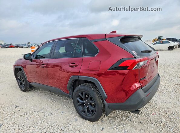 2T3F1RFVXNW274419 2022 TOYOTA RAV4 Red უკანა მარცხენა
