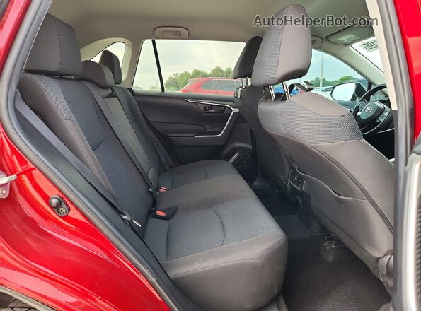 2T3F1RFVXNW274419 2022 TOYOTA RAV4 Red უკანა სავარძლების ხედი