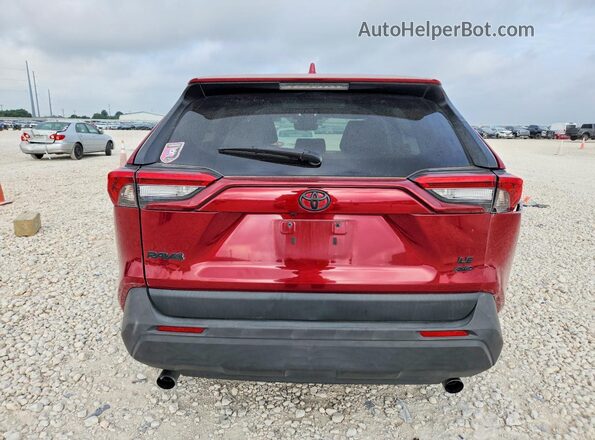 2T3F1RFVXNW274419 2022 TOYOTA RAV4 Red უკანა ხედი