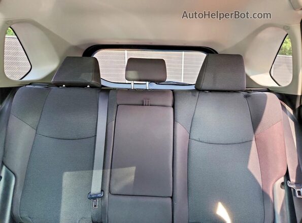 2T3F1RFVXSW632095 2025 TOYOTA RAV4 Gray Հետևի նստատեղերի տեսք