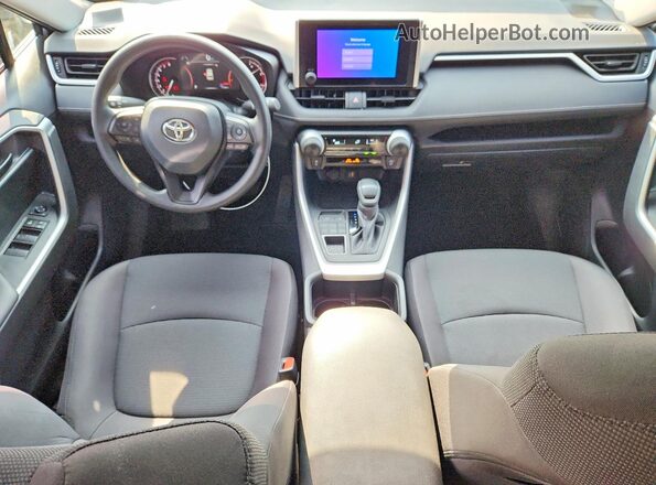2T3F1RFVXSW632095 2025 TOYOTA RAV4 Gray Առջևի վահանակի տեսք