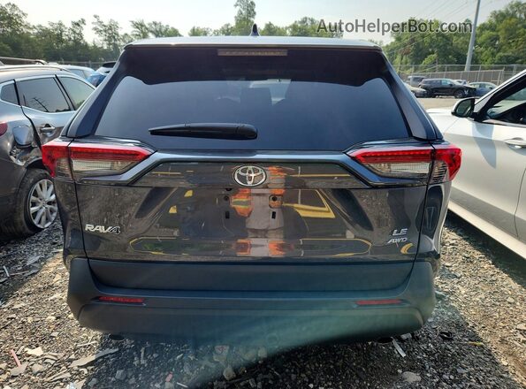 2T3F1RFVXSW632095 2025 TOYOTA RAV4 Gray Հետևի տեսք