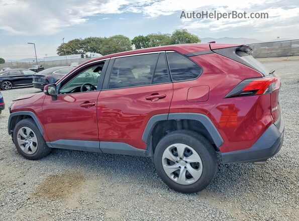 2T3G1RFV0NW324264 2022 TOYOTA RAV4 Burgundy Rear left