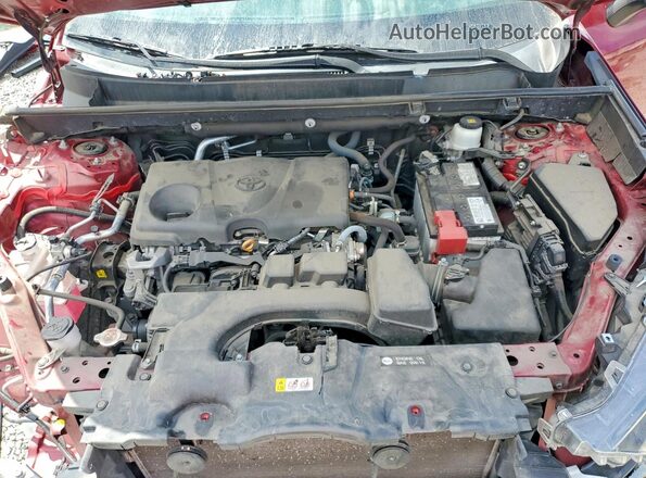 2T3G1RFV0NW324264 2022 TOYOTA RAV4 Burgundy Engine compartment view