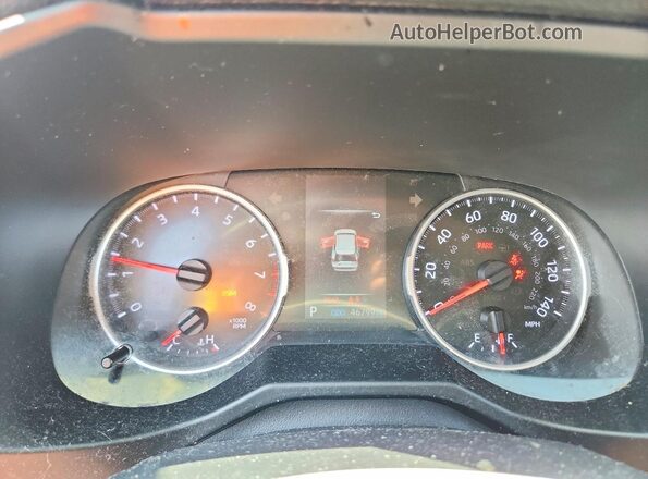 2T3G1RFV1LW126290 2020 TOYOTA RAV4 Серый Вид щитка приборов