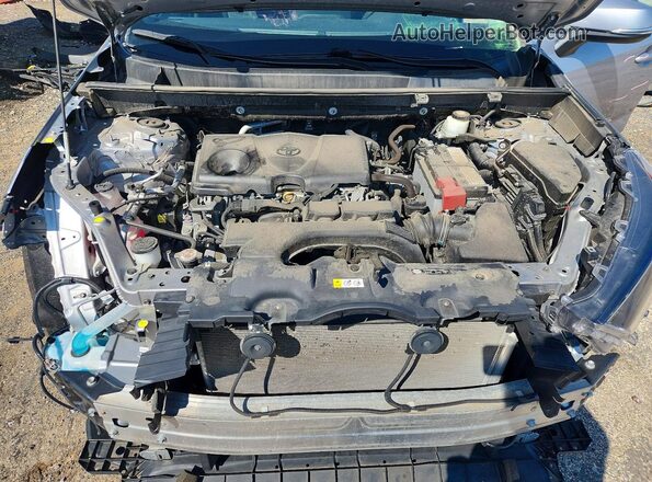 2T3G1RFV4KC004233 2019 TOYOTA RAV4 Silver Շարժիչի բաժամունքի տեսք