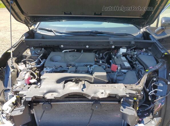 2T3G1RFV5RC420933 2024 TOYOTA RAV4 Black Vista del compartimento del motor