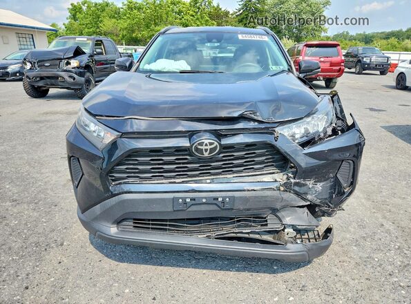 2T3G1RFV8MC153621 2021 TOYOTA RAV4 Black Front view