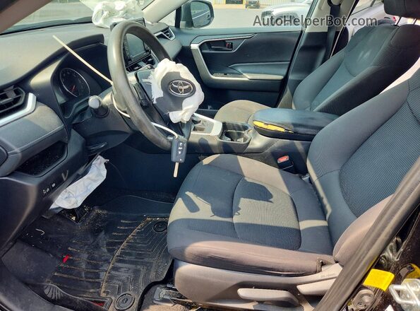 2T3G1RFV8MC153621 2021 TOYOTA RAV4 Black Front interior view