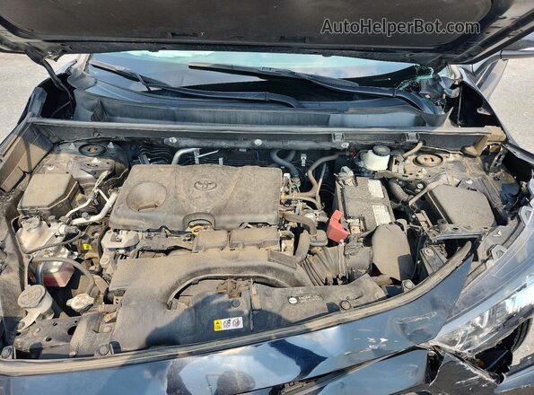 2T3G1RFV8MC153621 2021 TOYOTA RAV4 Black Engine compartment view
