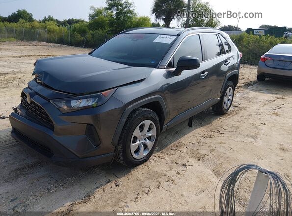 2T3H1RFV1LC075007 2020 TOYOTA RAV4 Gray Vista tres cuartos delantera izquierda
