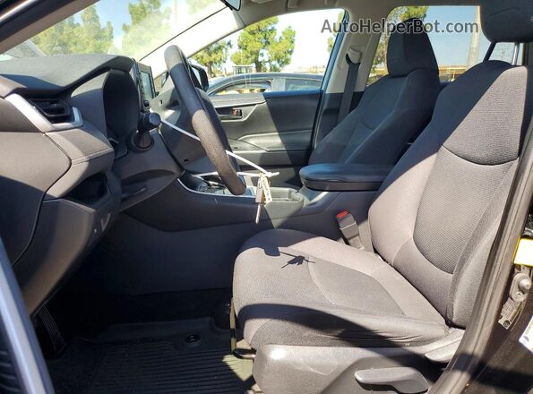 2T3H1RFV2MW110279 2021 TOYOTA RAV4 Черный Вид салона спереди