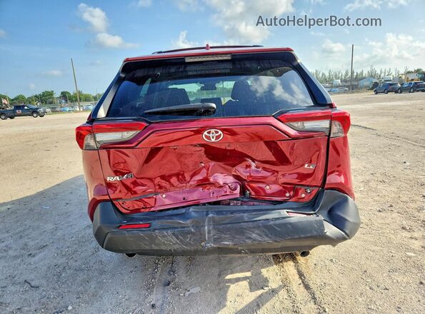 2T3H1RFV3LC039836 2020 TOYOTA RAV4 Red Rear view