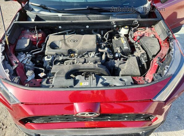 2T3H1RFV3LC039836 2020 TOYOTA RAV4 Red Engine compartment view