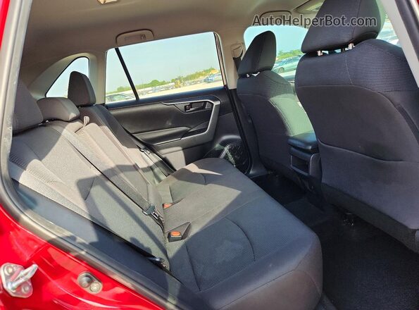 2T3H1RFV3LC039836 2020 TOYOTA RAV4 Red Rear interior view