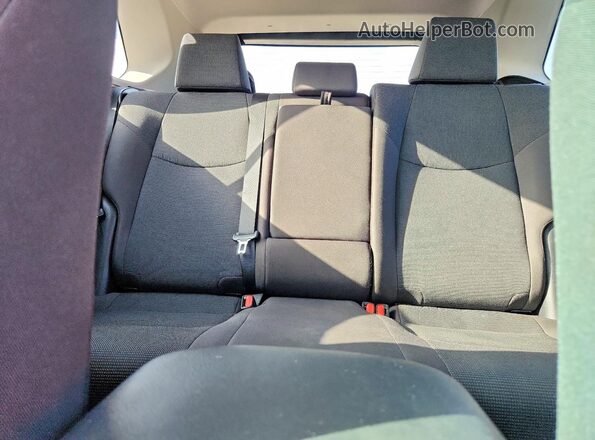 2T3H1RFV3LC039836 2020 TOYOTA RAV4 Red Rear seats view