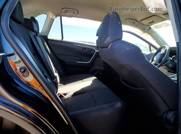 2T3H1RFV3LW096567 2020 TOYOTA RAV4 Black Rear interior view